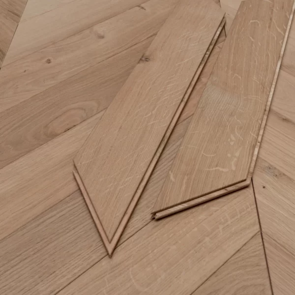 Primrose Hill Chevron Engineered Oak U - Image 2