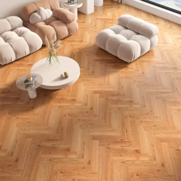 Victoria Oak Engineered Herringbone BO