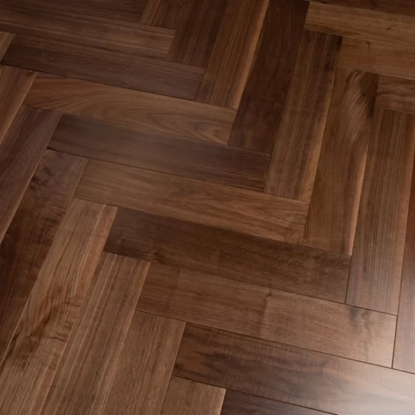 Mar A Lago Engineered Walnut Herringbone UV - Image 2
