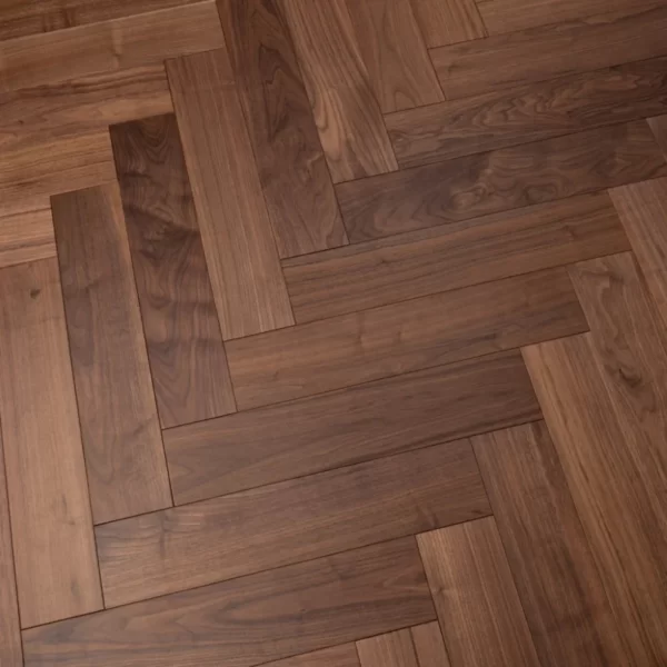 Mar A Lago Engineered Walnut Herringbone O - Image 4